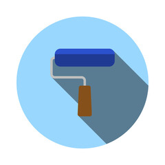 Poster - Icon Of Construction Paint Brushes