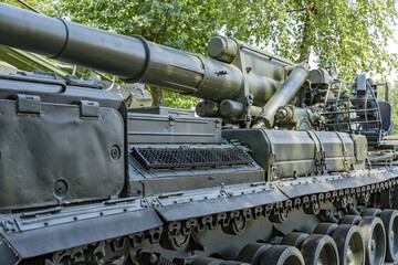 Wall Mural - Rare retro cannon. Vadim Zadorozhny Vehicle Museum. One of the largest private antique vehicle museums in Europe. Moscow region, Russia