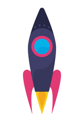 Sticker - rocket launcher startup