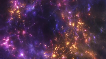 Wall Mural - Abstarct space background with nebula 