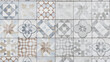 tiles wall background vintage floral Azulejo patchwork