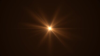 Wall Mural - sun light lens flares art animation background