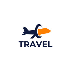 Sticker - Travel company logo design template