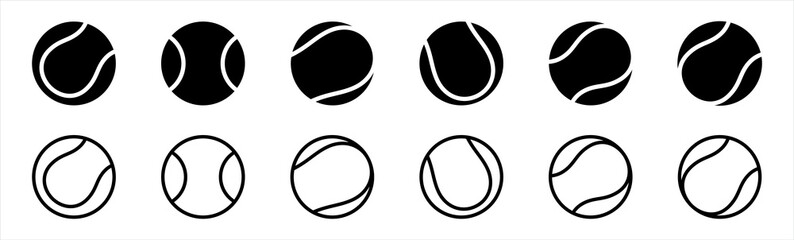 tennis ball icon in trendy flat style isolated on background. tennis ball icon page symbol for your web site design tennis ball icon logo, app, UI. tennis ball icon Vector illustration.