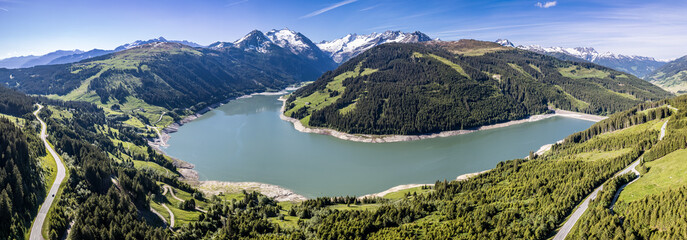 Canvas Print - durlassboden lake in austria