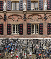 Wall Mural - nijmegen bicycles