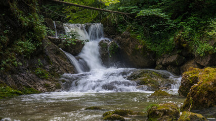  Wasserfall im Allgäu Bayern