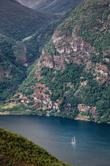 Canvas Print - Aurlandsfjord