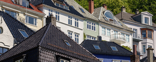 Wall Mural - Bergen architecture