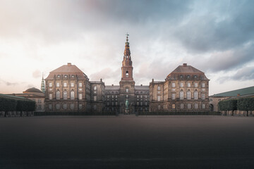 Sticker - Christiansborg Palace - Copenhagen, Denmark