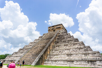 Chichen Itza, one of the Seven Wonders of the World, is a Mayan city located on the Yucatan Peninsula in Mexico.