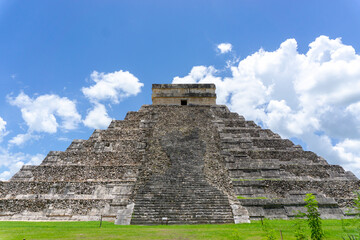 Chichen Itza, one of the Seven Wonders of the World, is a Mayan city located on the Yucatan Peninsula in Mexico.