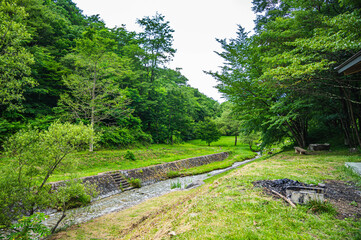 Poster - 牛伏寺　水遊び広場