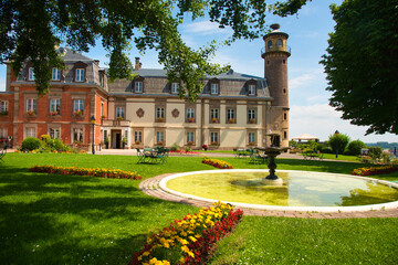 Wall Mural - Rouffach und sein Chateau d'Isenbourg im Elsass