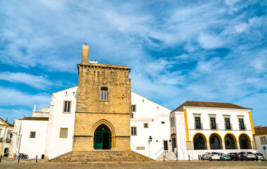 Wall Mural - The Cathedral of Faro in Algarve, Portugal