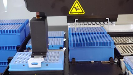 Poster - laboratory, analyzing, automated, biochemistry, biology, biotechnology, blood, cancer, chemical, chemistry, cloning, coronavirus, discovery, dna, purification, test, virus, electronics, equipment, gen