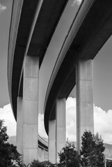 Wall Mural - Underside of an elevated road