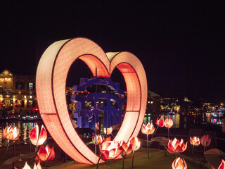 love heart decoration asia