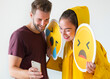 © Rawpixel.com - Couple taking selfie with emojis