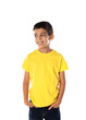 © Gelpi - Adorable latin boy weraring a yellow t-shirt
