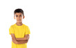 © Gelpi - Adorable latin boy weraring a yellow t-shirt