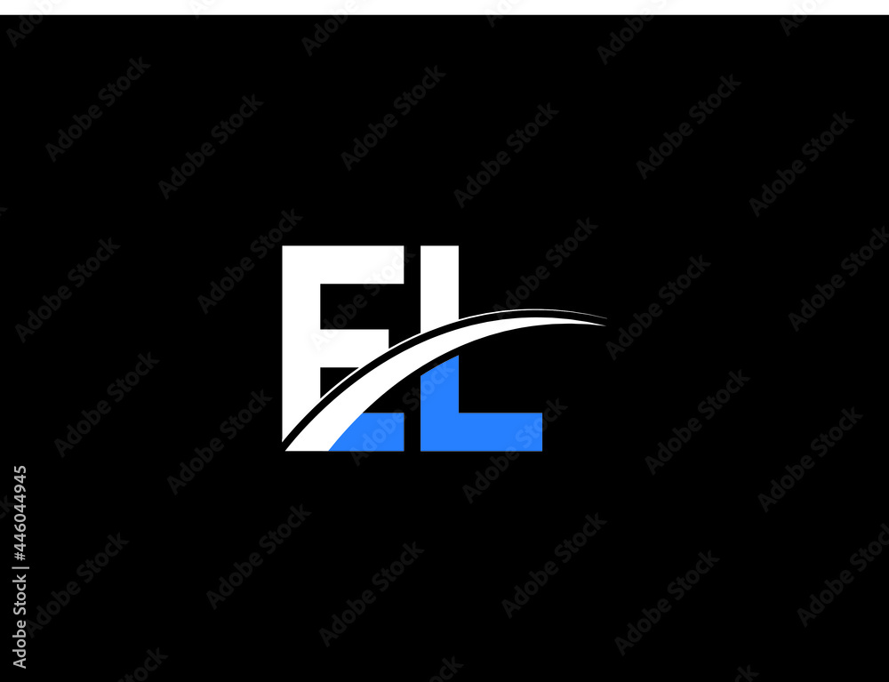 Letter EL Logo, creative el logo icon vector image design for your ...