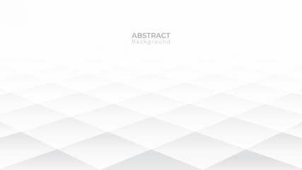 Aufkleber - Abstract modern hexagon background. White and grey honey pattern geometric texture. Vector art illustration 