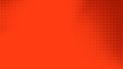 Poster - Dots halftone red purple color pattern gradient texture with technology digital background. Dots pop art comics style.