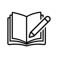 Fototapete - Copyrighting icon vector set. copywriting illustration sign collection. write symbol or logo.