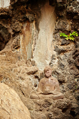 Wall Mural - stone statue in the park