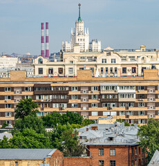 Canvas Print - Moscow architecture