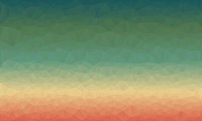 Poster - vibrant creative prismatic background with polygonal pattern