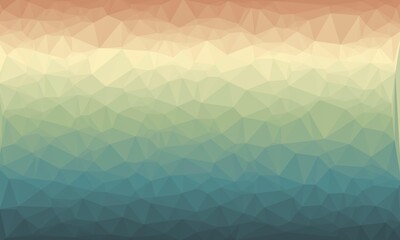 Wall Mural - vibrant creative prismatic background with polygonal pattern