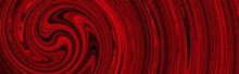 Abstract Red And Black Background With Circle