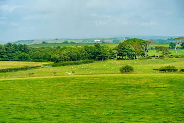 Rural Pembrokshire in Wales