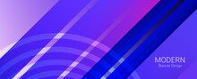 Abstract Purple Geometric Modern Decorative Colorful Design Banner Pattern Background