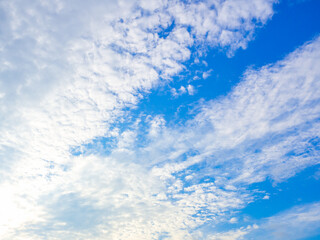 Wall Mural - Sky with clouds,Blue skies, white clouds ,The vast blue sky and clouds