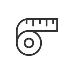 Aufkleber - Measurable line icon, sign or symbol.
