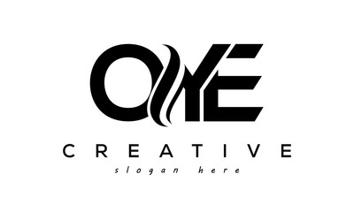 Letter OYE creative logo design vector