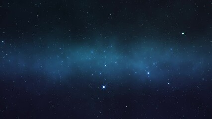 Wall Mural - Flight through the galaxy, through the stars of the nebula in space. Colorful space background for your screensaver or intro. 4k animation