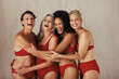 © Jacob Lund - Body positive women of all ages embracing their natural bodies