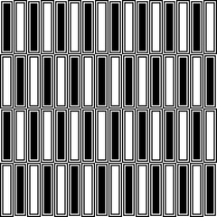 Poster - Checker rectangle wallpaper. Vector seamless sticks or rectangles.