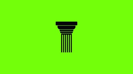 Poster - Expanding column icon animation