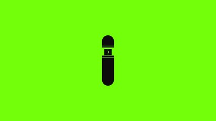 Poster - usb flash drive icon animation