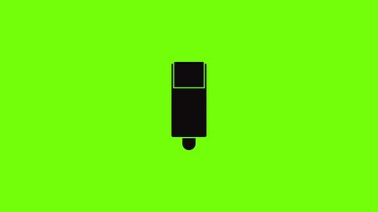 Poster - information usb icon animation