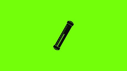 Poster - medical thermometer icon animation