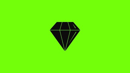 Poster - Diamond stone icon animation