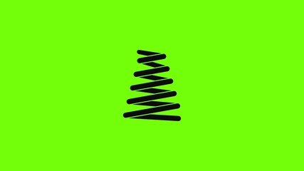 Poster - Car spring coil icon animation