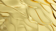 Abstract golden liquid background. Golden wave background. Gold texture. Lava, nougat, caramel, amber, honey, oil. 3d rendering