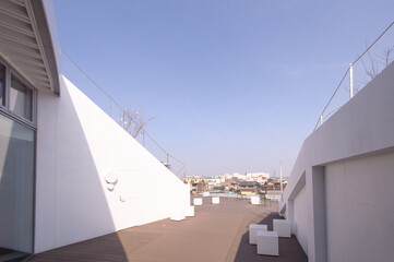 太田市美術館・図書館 ART MUSEUM & LIBRARY, OTA の屋上